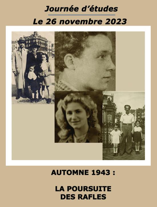 Journée d'études "Automne 1943, la poursuite des rafles"